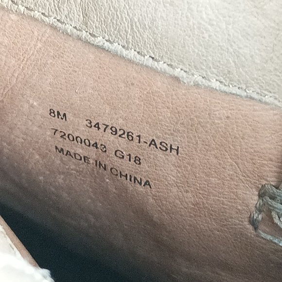 Frye Womens Anna Shortie Boots Size 8M Tan Ash Leather 3479261 - Picture 7 of 8